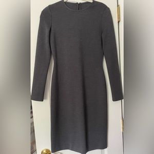 St. John simple gray dress, size 0